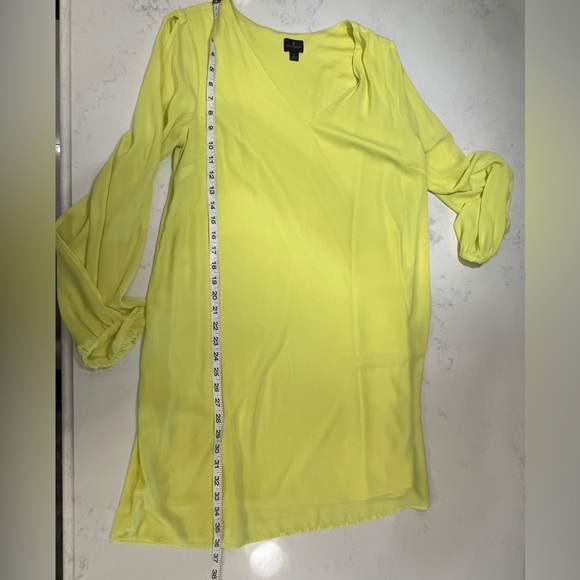 Worthington Bright Yellow Long Sleeve Dress - Picture 8 of 11